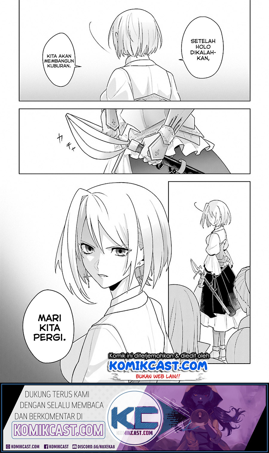 The Undead Lord of the Palace of Darkness Chapter 08 Bahasa Indonesia